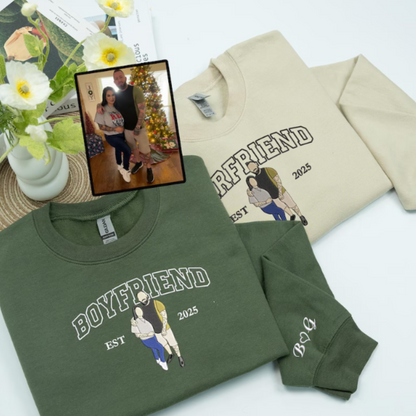 Pulover Boyfriend & Girlfriend