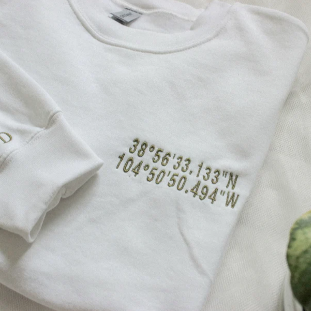 Pulover s koordinati