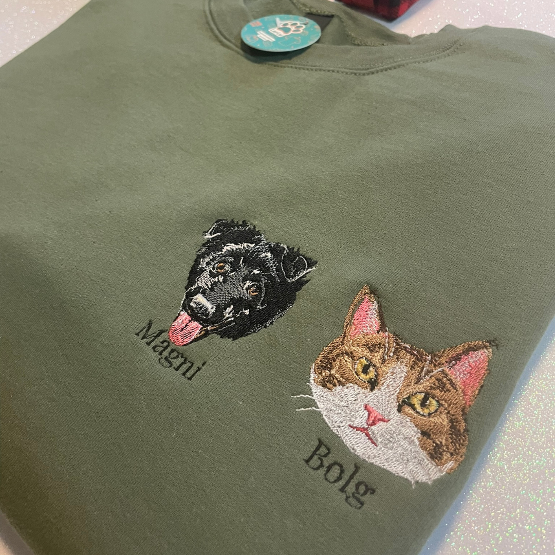 Pulover z ljubljenčkom