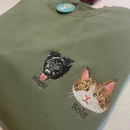 Pulover z ljubljenčkom