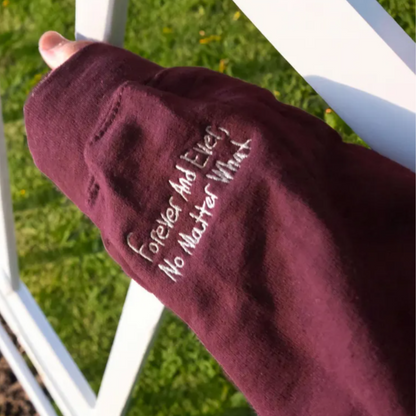 Pulover s sporočilom