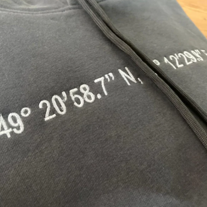 Pulover s koordinati