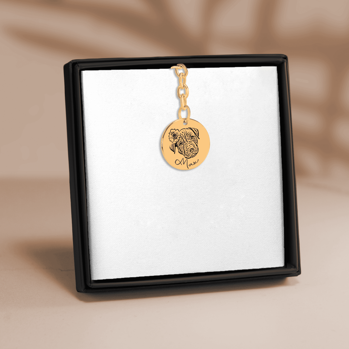 Obesek s personaliziranim portretom ljubljenčka